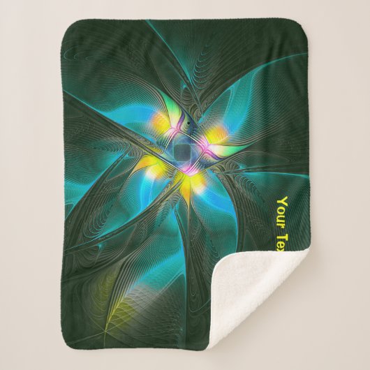 Vogel van Paradsie Sherpa Deken (Voorkant)