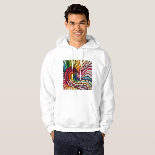 Vogel van trots 2025 hoodie (Voorkant volledig)
