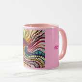 Vogel van trots 2025 mok (Voorkant rechts)