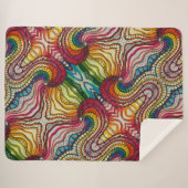 Vogel van trots 2025 sherpa deken (Voorkant (horizontaal))