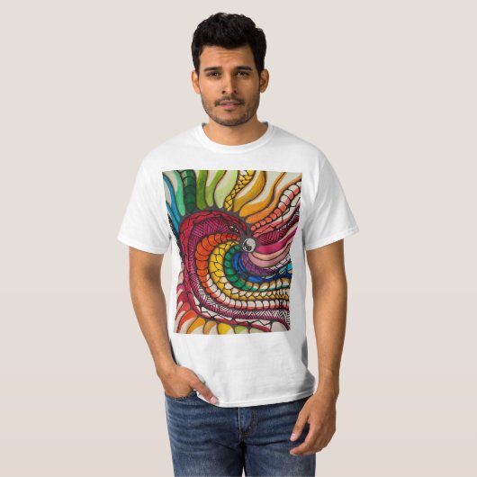 Vogel van trots 2025 t-shirt (Voorkant volledig)