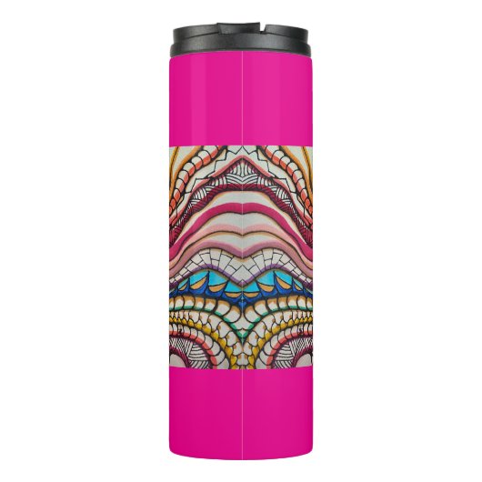 Vogel van trots 2025 thermosbeker (Achterkant)