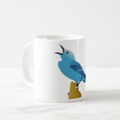 vogel vectorontwerp koffiemok (Voorkant links)