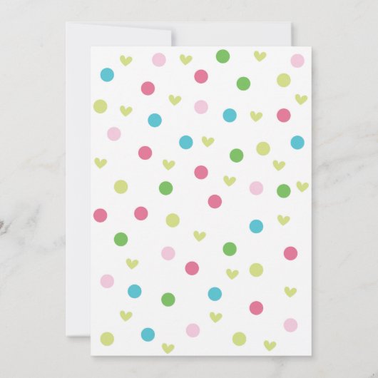 Vogel Verjaardag Uitnodiging (Achterkant)