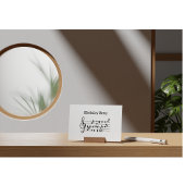 Vogel verjaardagslied, aanpasbaar briefkaart