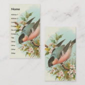   vogel visitekaartje (Voorkant / Achterkant)