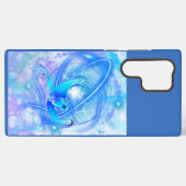 Vogel vliegen abstract ontwerp samsung galaxy hoesje (Achterkant horizontaal)