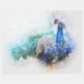 Vogel Vliesdeken Fleece Deken (Voorkant (Horizontaal))