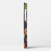  Vogel, Vlinder, Borduurwerk Waterverf. Case-Mate iPhone Case (Achterkant / Links)