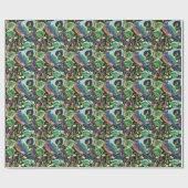 Vogel, vogels en meer vogels! cadeaupapier (Vlak)