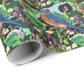 Vogel, vogels en meer vogels! cadeaupapier (Rol Hoek)