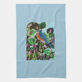 Vogel, vogels en meer vogels! theedoek (Verticaal)