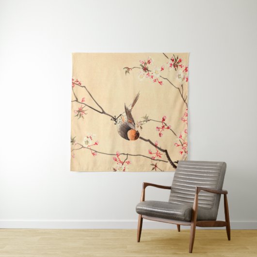 vogel wandkleed (In Situ (horizontaal))