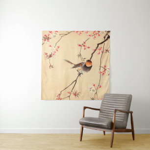 vogel wandkleed