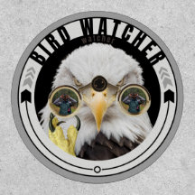 Vogel Watcher, Grappige Eagle kijken vogelaar