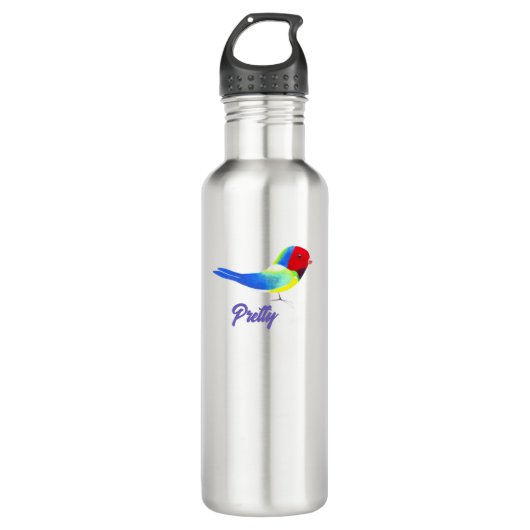  vogel waterfles  (Voorkant)