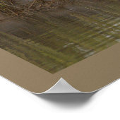 Vogel Waterlandschap Foto Poster (Hoek)