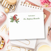Vogel Waterverf papegaai van het bureau van Sticky Post-it® Notes