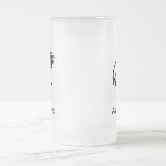 Vogel wees Geweldige Matglas Bierpul (Center)