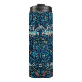  vogel William Morris floral Birds art Thermosbeker