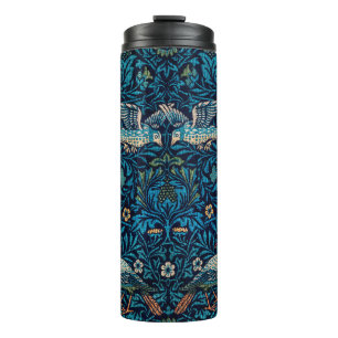 vogel William Morris floral Birds art Thermosbeker
