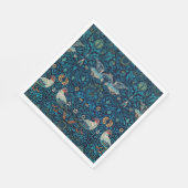  vogel William Morris florale kunst Servet (Hoek)