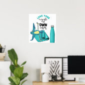 Vogel Yoga Quotes Poster (Thuiskantoor)