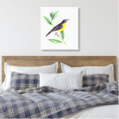 vogel | Zazzle_Growshop. Canvas Afdruk (Insitu (Slaapkamer))