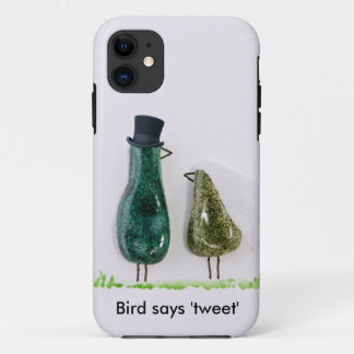 Vogel zegt 'tweet' iPhone 11 hoesje