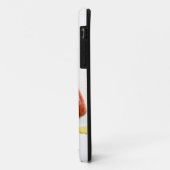 Vogel zegt 'tweet' liefdesvogels glinsterend rode Case-Mate iPhone case (Achterkant/links)