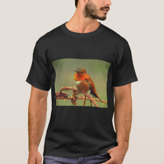 Vogel zittend op een boomtak t-shirt