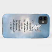 Vogel "Zo geliefd" gedicht Case-Mate iPhone Case (Achterkant (horizontaal))