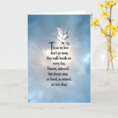 Vogel "Zo geliefd" gedicht Kaart (Gele Bloem)