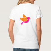 Vogel Zoete Moeder Dag Speciale T-Shirt (Achterkant)