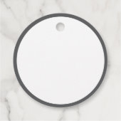  vogel zwart-wit bruiloft bedankjes labels (Achterkant)