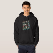 Vogelaar Vogelaar Vogelaar Sorry dat ik te laat be Hoodie (Voorkant volledig)