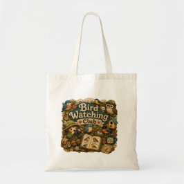 Vogelaarsclub Boodschappentas | Cute Vogelliefhebb Tote Bag