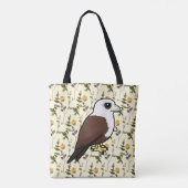 Vogelachtige Brahminy Wouw Tote Bag (Achterkant)