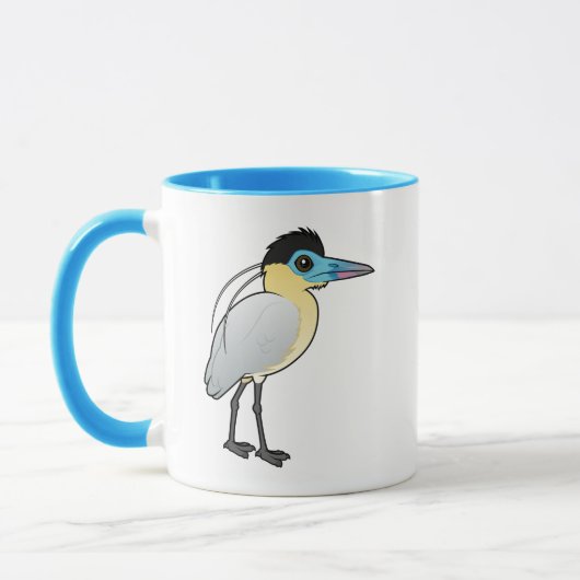 Vogelachtige Capped Reiger Mok (Links)