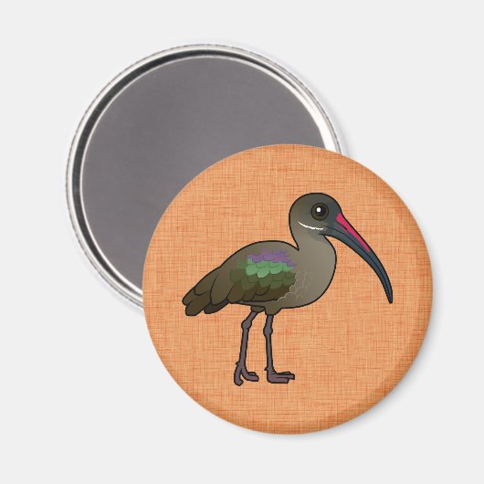 Vogelachtige Hadada Ibis Magneet (Voorkant / Achterkant)