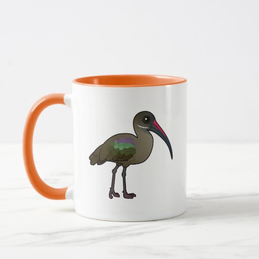 Vogelachtige Hadada Ibis Mok (Links)