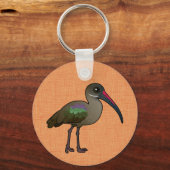 Vogelachtige Hadada Ibis Sleutelhanger (Voorkant)