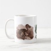 Vogelafdrukken Koffiemok (Links)