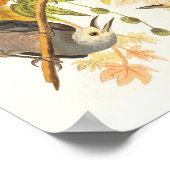 vogelafdrukken poster (Hoek)