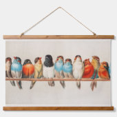  vogelbaard hangend wandkleed (Voorkant)