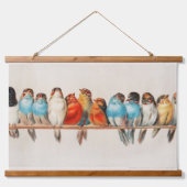  vogelbaard hangend wandkleed (Voorkant 2)