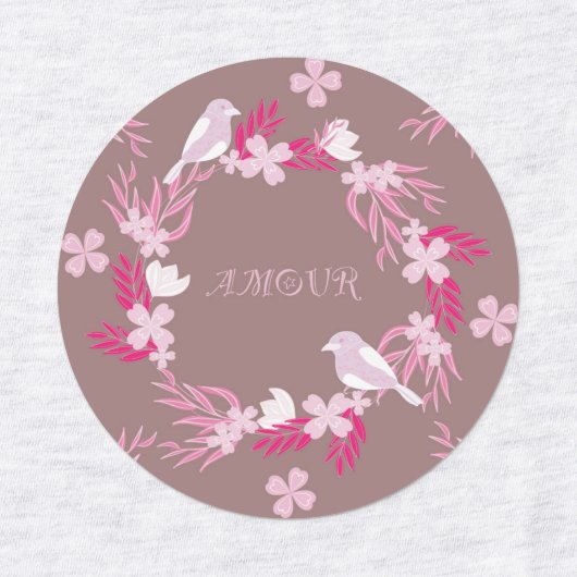 vogelbaars labels (Design 1)