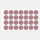 vogelbaars labels (Vel)