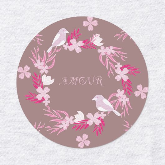vogelbaars labels (Design 2)