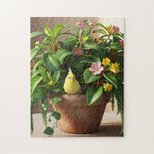 vogelbaars legpuzzel (Verticaal)